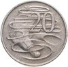 Австралия 20 центов 1968, Аукцион: Monetnik за 153 RUB