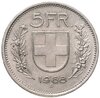 Швейцария 5 франков (francs) 1968 B, Аукцион: Monetnik за 805 