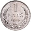 Латвия 1 лат (lats) 1924, Аукцион: Monetnik за 1 190 RUB