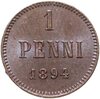1 пенни 1894 монета для Финляндии, Аукцион: Monetnik за 2 520 RUB