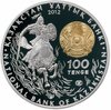 Казахстан 100 тенге 2012 «Великие полководцы-султан Бейбарс-I», Аукцион: Monetnik за 10 085 