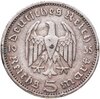 Германия 5 рейхсмарок (reichsmark) 1935  Гинденбург Третий рейх, Аукцион: Monetnik за 1 500 