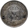 Третий Рейх 5 рейхсмарок (reichsmark) 1934 "A" Гарнизонная церковь в Потсдаме Третий рейх, с датой на реверсе, Аукцион: Monetnik за 2 025 RUB