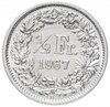 Швейцария 1/2 франка 1967, Аукцион: Monetnik за 580 RUB