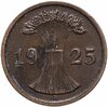 Германия (Веймарская республика) 2 пфеннига (rentenpfennig) 1925, Аукцион: Monetnik за 215 
