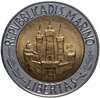 Сан-Марино 500 лир (lire) 1984 "Учёные" (Альберт Эйнштейн), Аукцион: Monetnik за 350 