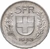 Швейцария 5 франков (francs) 1953, Аукцион: Monetnik за 2 597 