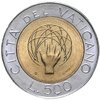 Ватикан 500 лир 1983 "Создание Вселенной", Аукцион: Monetnik за 638 RUB