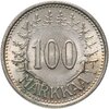 Финляндия 100 марок (markkaa) 1956 H, Аукцион: Monetnik за 1 105 RUB