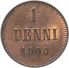 1 пенни 1900 для Финляндии, Аукцион: Monetnik за 1 190 RUB