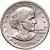 США 1 доллар (dollar) 1980 P доллар Сьюзен Энтони знак монетного двора "P" - Филадельфия, Аукцион: Monetnik за 375 RUB