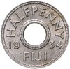 Фиджи 1/2 пенни (penny) 1934, Аукцион: Monetnik за 950 RUB