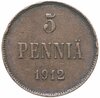 5 пенни (pennia) 1912, Аукцион: Monetnik за 515 