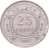 Белиз 25 центов 2007, Аукцион: Monetnik за 330 RUB