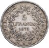 Франция 5 франков (francs) 1875, Аукцион: Monetnik за 3 157 RUB