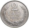 Латвия 2 лата 1925, Аукцион: Monetnik за 1 045 RUB