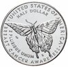 США 50 центов (1/2 доллара, half dollar) 2018 "Борьба с раком молочной железы" D, Аукцион: Monetnik за 5 932 RUB