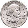 США 1 доллар (dollar) 1979 P доллар Сьюзен Энтони знак монетного двора "P" - Филадельфия, Аукцион: Monetnik за 924 