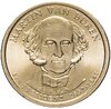 США 1 доллар 2008 P "8-й президент США - Мартин Ван Бюрен", Аукцион: Monetnik за 535 