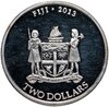 Фиджи 2 доллара (dollars) 2013 Бисса (Eretmochelys imbricata), Аукцион: Monetnik за 4 164 