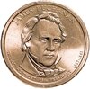 США  1 dollar (доллар) 2010 Джеймс Бьюкенен (15-й президент США) знак монетного двора "P" - Филадельфия, Аукцион: Monetnik за 650 RUB