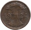 Германия (Веймарская республика) 2 пфеннига (rentenpfennig) 1924, Аукцион: Monetnik за 215 