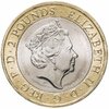 Великобритания 2 pounds (фунта) 2016 "100-летие с начала Первой мировой войны армия Великобритании", Аукцион: Monetnik за 644 RUB