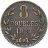 Остров Гернси 8 дублей (doubles) 1920 H, Аукцион: Monetnik за 600 