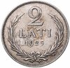 Латвия 2 лата (lati) 1925, Аукцион: Monetnik за 1 300 