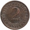 Германия (Веймарская республика) 2 пфеннига (rentenpfennig) 1924, Аукцион: Monetnik за 215 