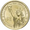 США 1 доллар 2010 D "15-ый Президент США - Джеймс Бьюкенен", Аукцион: Monetnik за 465 