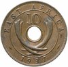 Британская Восточная Африка 10 центов (cents) 1937, Аукцион: Monetnik за 349 RUB