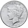 США 1 доллар (dollar) 1925 Peace Dollar (мирный доллар), Аукцион: Monetnik за 4 658 