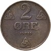 Норвегия 2 эре (ore) 1909-1952, случайная дата, Аукцион: Monetnik за 195 