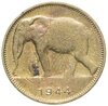 Бельгийское Конго 1 франк (franc) 1944, Аукцион: Monetnik за 768 RUB