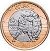 Бразилия 1 real (реал) 2016 "XXXI летние Олимпийские Игры, Рио-де-Жанейро 2016 boxing (бокс)", Аукцион: Monetnik за 245 RUB