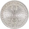 Германия 10 марок (deutsche mark) 1992 "150 лет ордену Pour-le-Merite за заслуги в науке и искусстве", Аукцион: Monetnik за 2 116 RUB