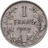 Бельгия 1 франк (franc) 1909   надпись на французском - "DES BELGES", Аукцион: Monetnik за 1 650 RUB