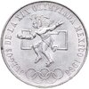 Мексика 25 песо (pesos) 1968 "Летние Олимпийские игры 1968, Мехико", Аукцион: Monetnik за 2 513 RUB