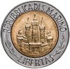 Сан-Марино 500 лир (lire) 1984 "Учёные" (Альберт Эйнштейн), Аукцион: Monetnik за 400 RUB
