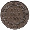 Австралия 1/2 пенни (penny) 1917, Аукцион: Monetnik за 790 