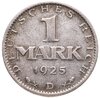 Германия 1 марка 1925 D знак монетного двора "D" — Мюнхен, Аукцион: Monetnik за 2 181 RUB