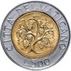 Ватикан 500 лир 1989, Аукцион: Monetnik за 499 