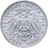 Германия, Вюртемберг 3 марки (mark) 1910, Аукцион: Monetnik за 4 463 RUB