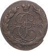 5 копеек 1774 ЕМ  орёл 1763-1767, старого образца, Аукцион: Monetnik за 4 379 