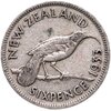 Новая Зеландия 6 пенсов (pence) 1933, Аукцион: Monetnik за 543 