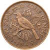 Новая Зеландия 1 пенни (penny) 1945, Аукцион: Monetnik за 349 RUB
