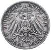 Германская Империя, Пруссия 3 марки (mark) 1913 A 25 лет правлению Вильгельма II, Аукцион: Monetnik за 4 950 
