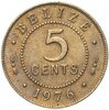 Белиз 5 центов (cents) 1976, Аукцион: Monetnik за 406 RUB