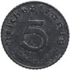 Германия, Третий рейх 5 рейхспфеннигов (reichspfennig) 1940, знак монетного двора: "B" - Вена, Аукцион: Monetnik за 145 